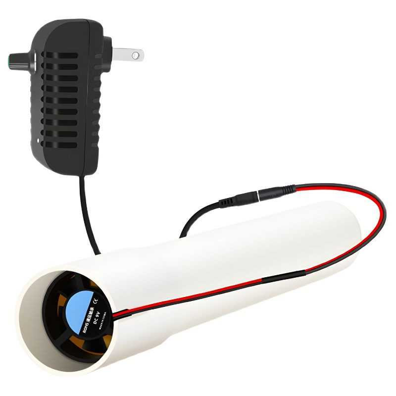 Ventilateur d'Échappement de Conduit 12V, Idéal pour la Ventilation des Espaces Confinés - 32MM · Smarty Paris